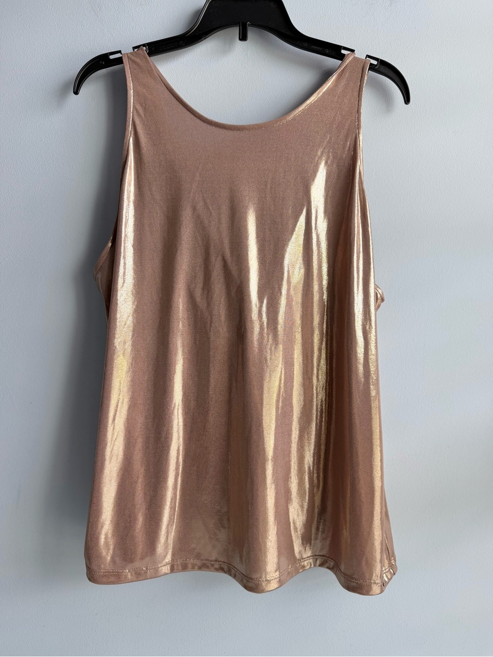 Hugo Boss Women’s Beige Metallic Esarah Tank Size XL